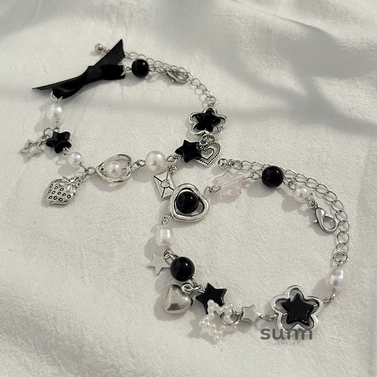 Havyn Stacked Charm Bracelets [GUW6HTET]