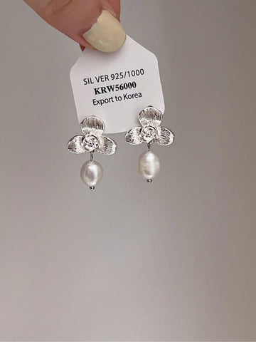Hawa Baroque Floral Earrings