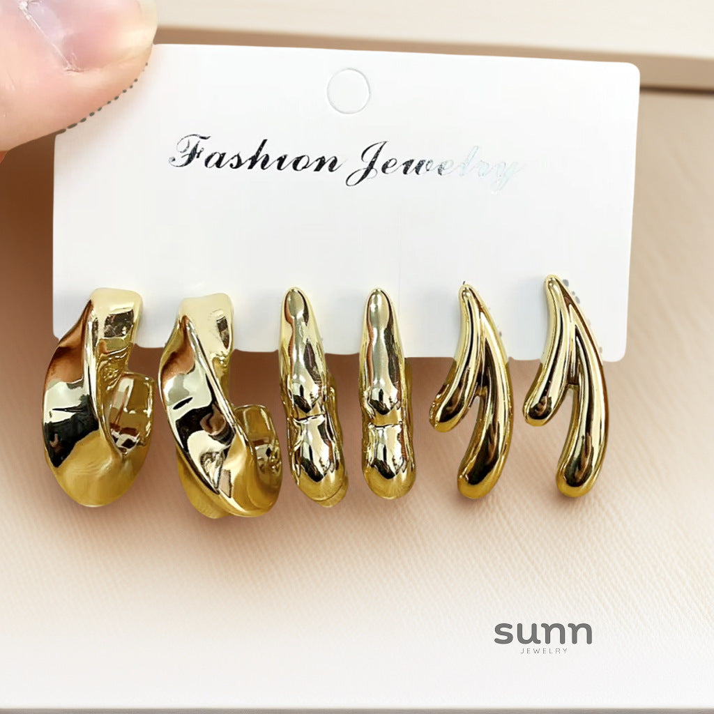 Hawa Curated Earring Set [4G44LEEZ]
