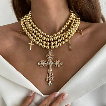 Haydee Studded Layered Necklace