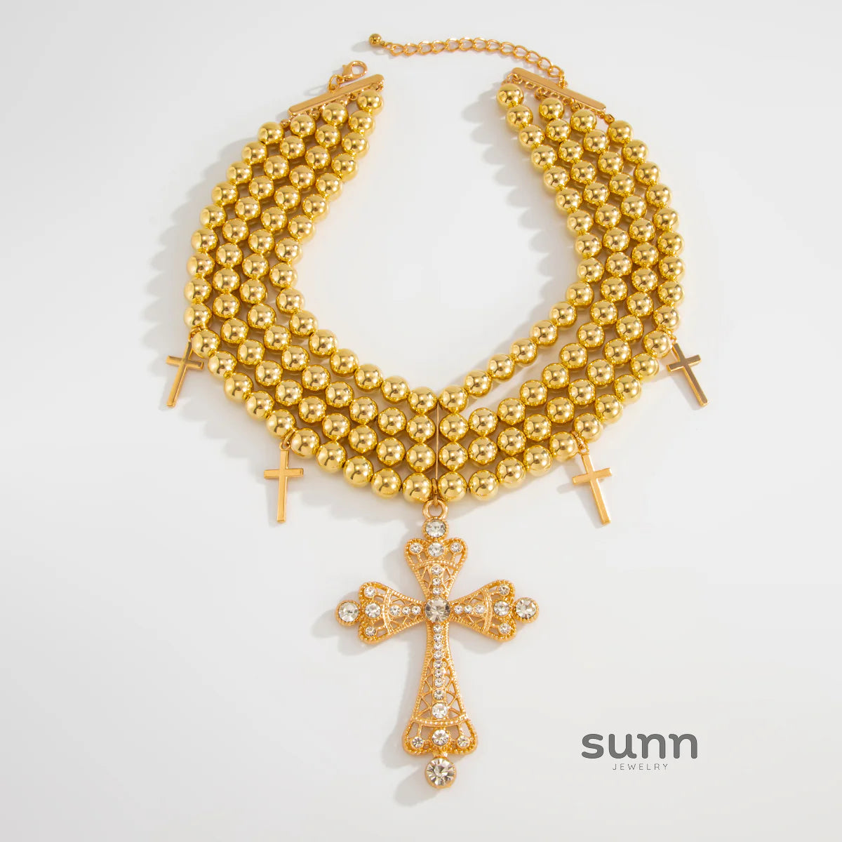Haydee Studded Layered Necklace