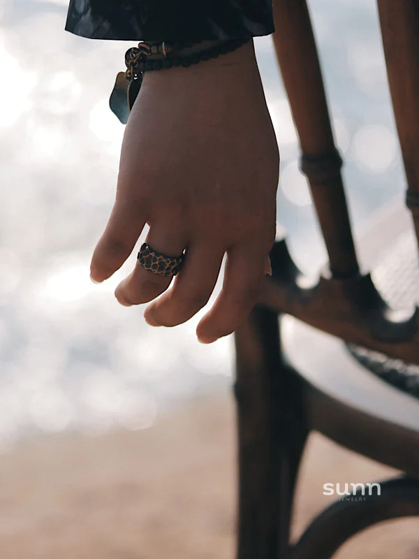 Hayzel Rustic Open Copper Rings
