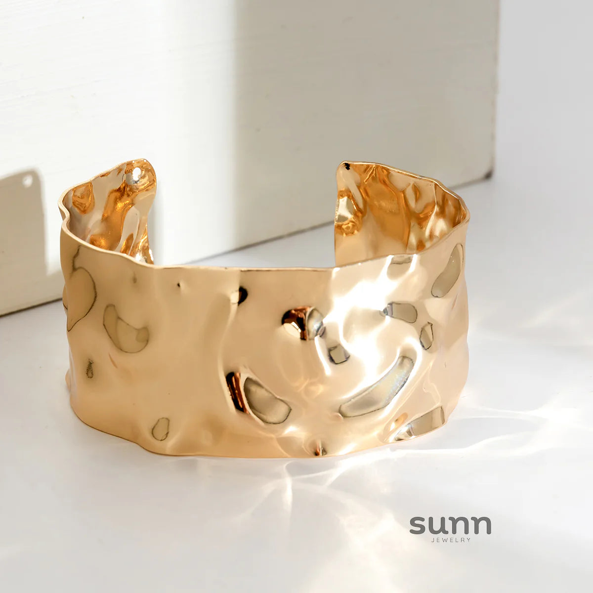 Hazyl Textured Cuff Bracelet