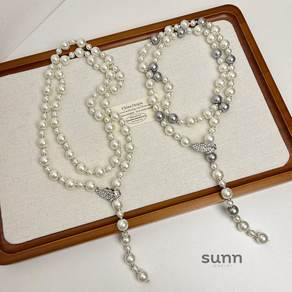 Heavenleigh Pearl Charm Necklace [UJ83YN08]