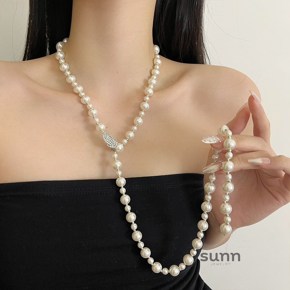 Heavenleigh Pearl Charm Necklace [7SIXC6DY]