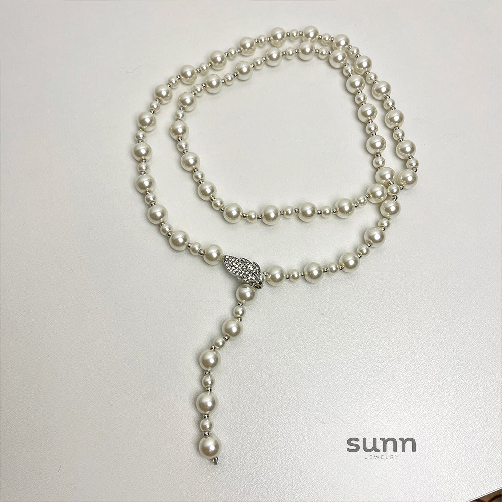 Heavenleigh Pearl Charm Necklace [2JPTRDM5]