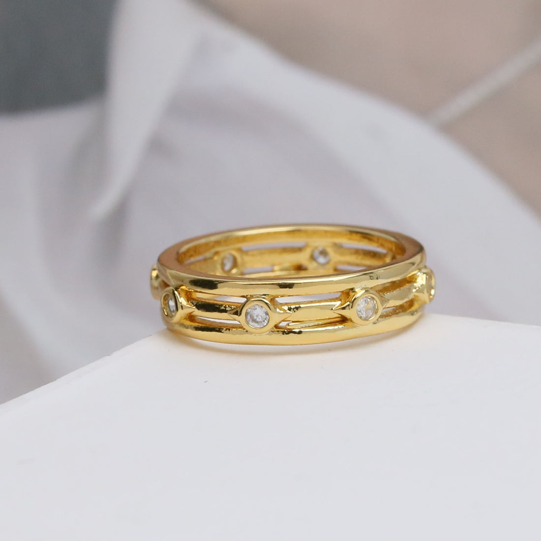 Helen Golden Devil's Eye Ring [RKSKMOYK]