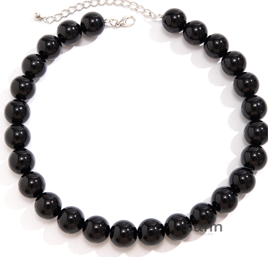 Helena Chunky Beaded Necklace [TCJZZVSM]