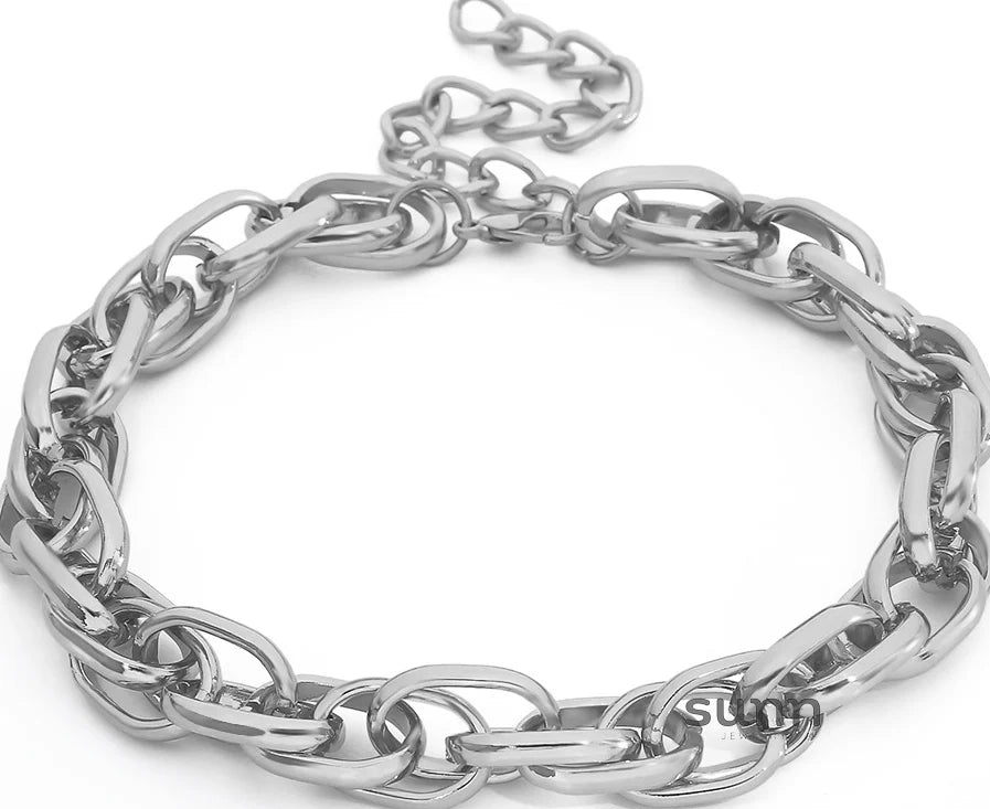 Hensley Chunky Twisted Chain Necklace
