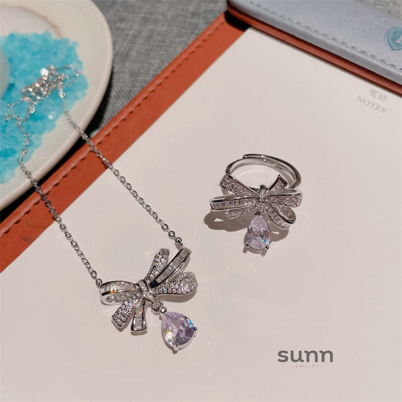 Hilda Delicate Bow Jewelry [AFSHMUUP]