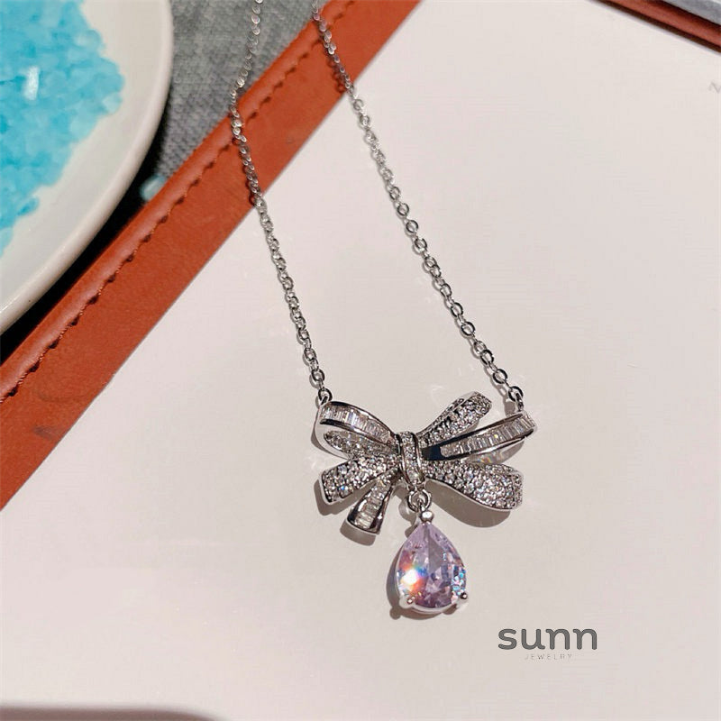 Hilda Delicate Bow Jewelry [TTCG8NB4]