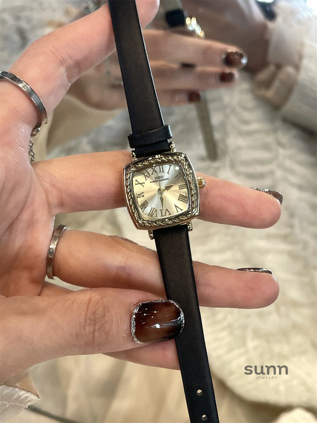 Hilda Vintage Square Watch