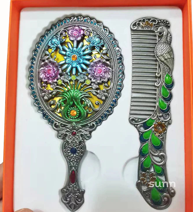 Hillary Vintage Mirror Set