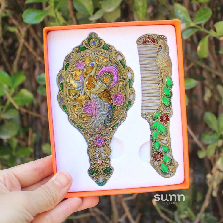 Hillary Vintage Mirror Set