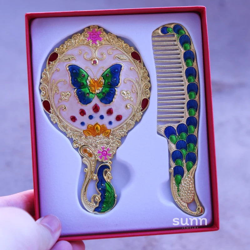 Hillary Vintage Mirror Set
