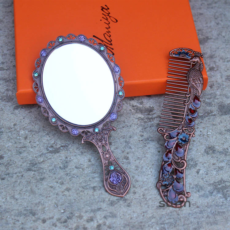 Hillary Vintage Mirror Set