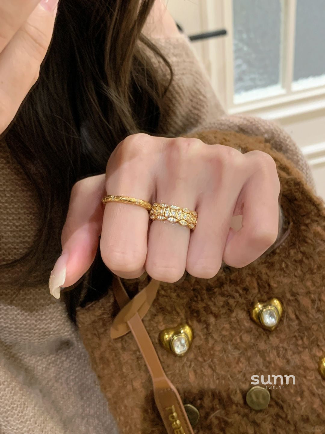 Hinda Abundance Serpent Ring [RMRZK66G]