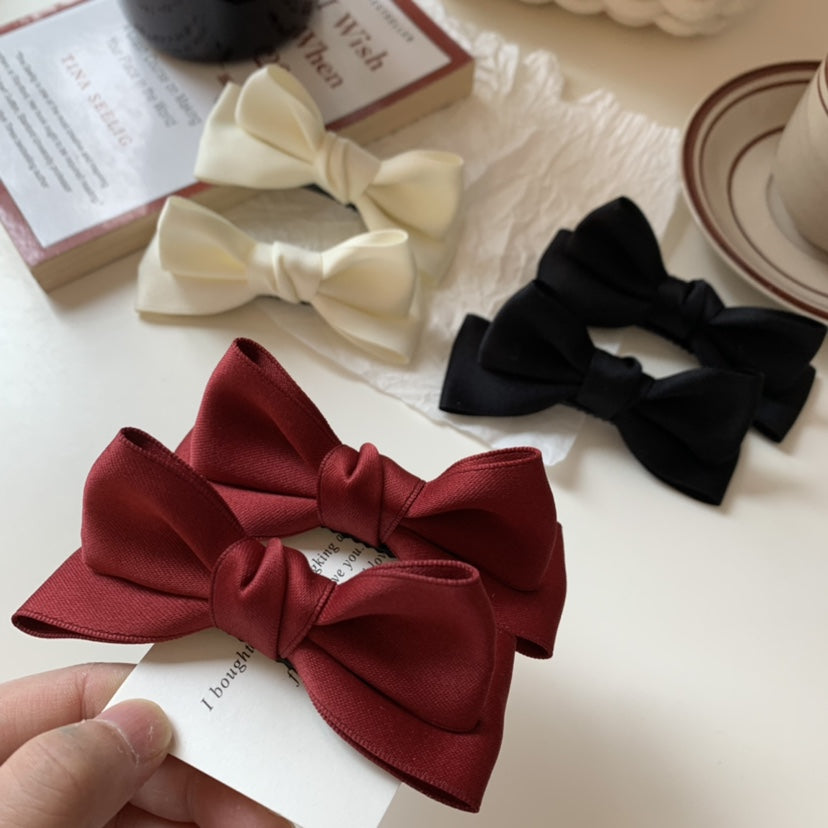 Holley Dimensional Bow Hair Clip [7RZ533CD]
