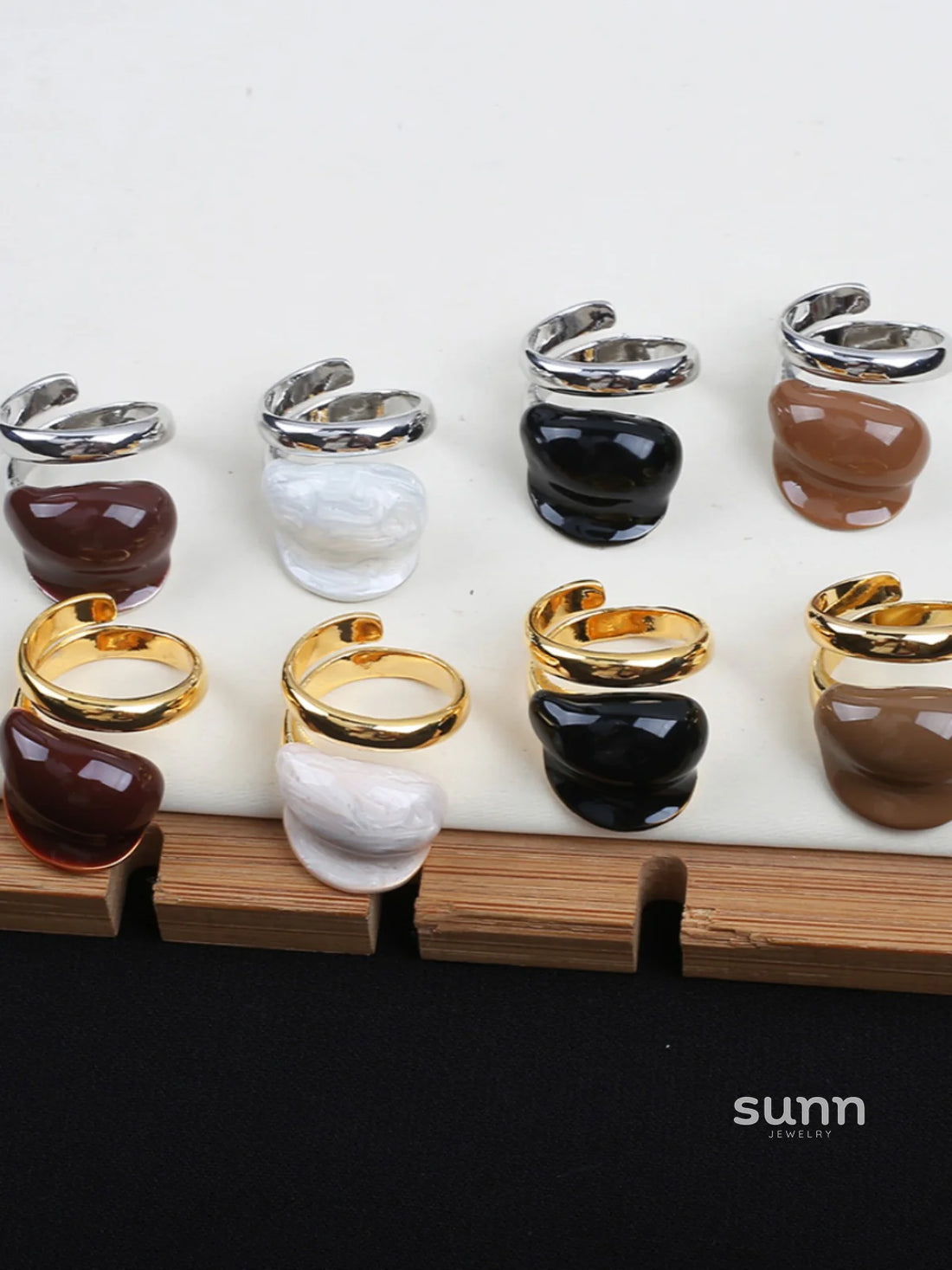 Holley Retro Color-Block Ring