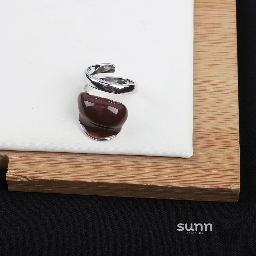 Holley Retro Color-Block Ring
