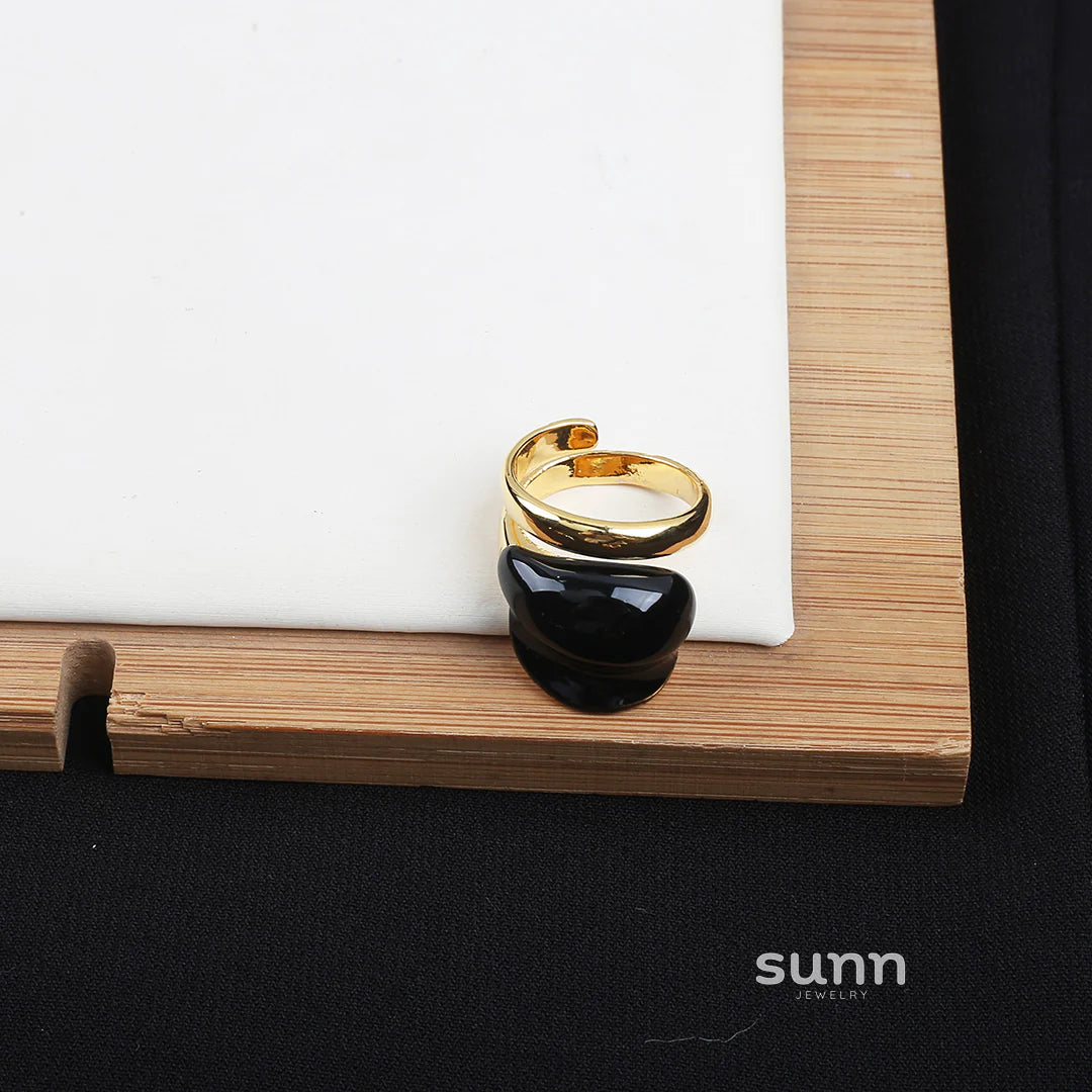 Holley Retro Color-Block Ring
