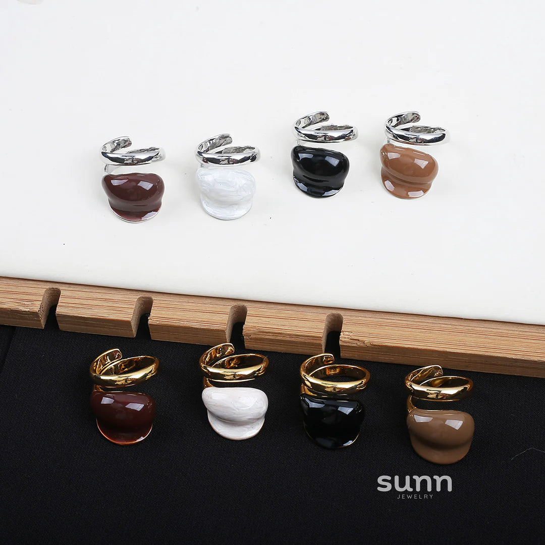 Holley Retro Color-Block Ring