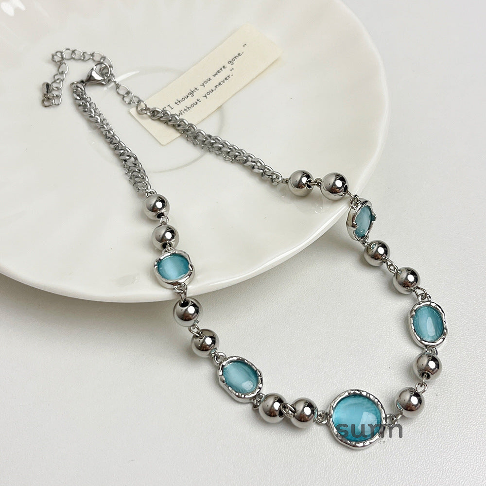 Holly Cat's Eye Choker [6YNXMSEQ]