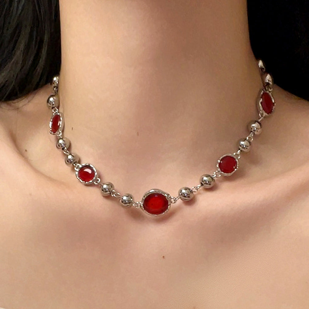 Holly Cat's Eye Choker [XKBEZ6F6]