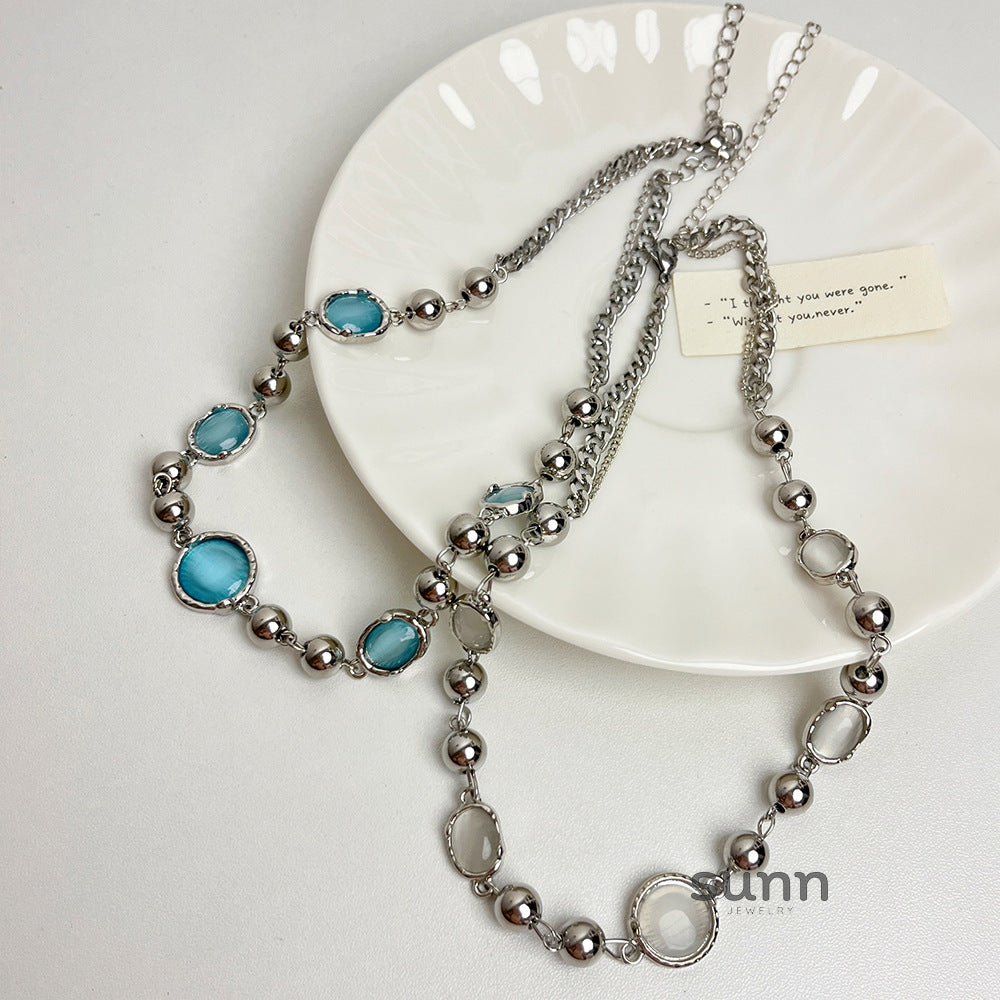 Holly Cat's Eye Choker [OB11K1UU]
