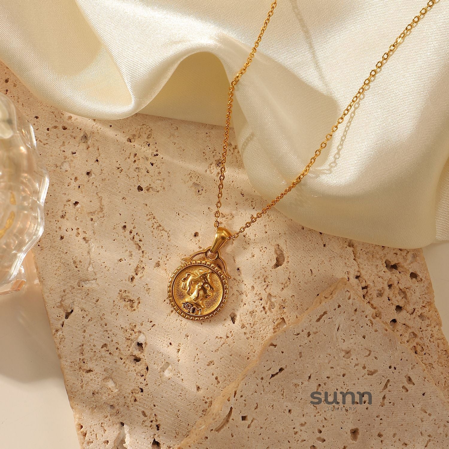 Honest Royal Coin Necklace