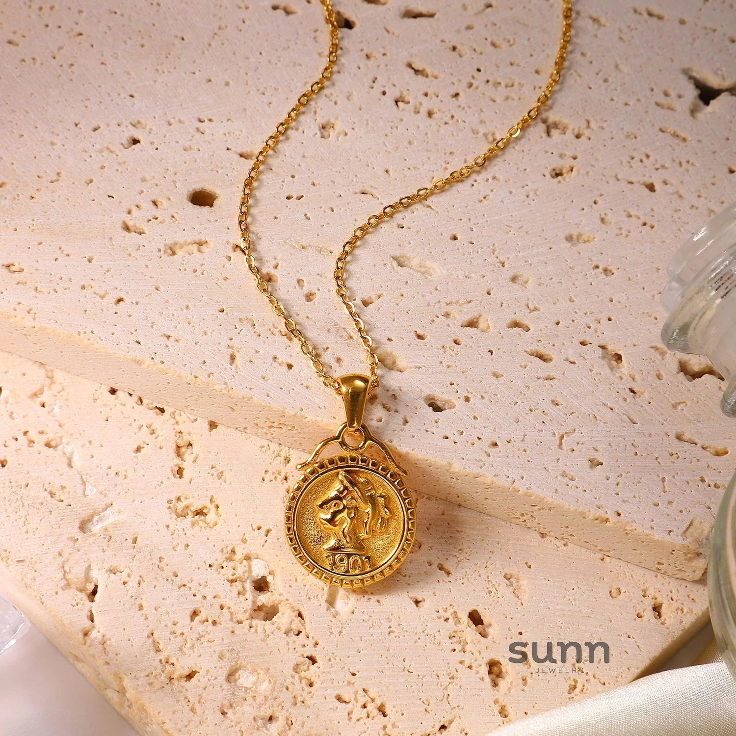 Honest Royal Coin Necklace