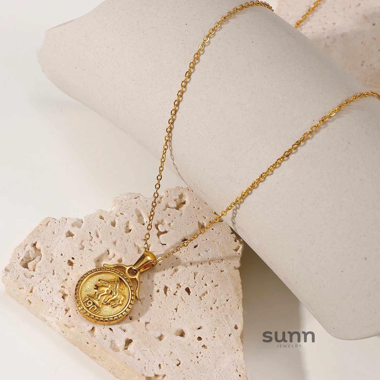 Honest Royal Coin Necklace