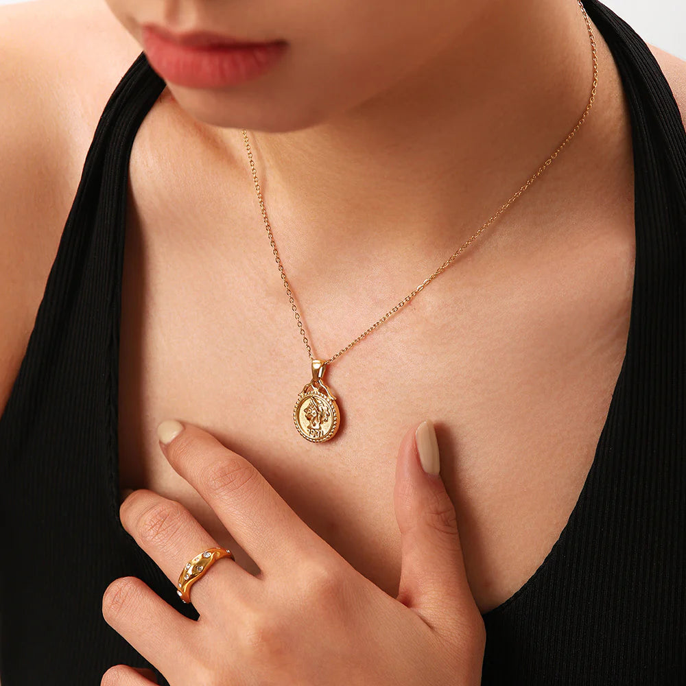 Honest Royal Coin Necklace