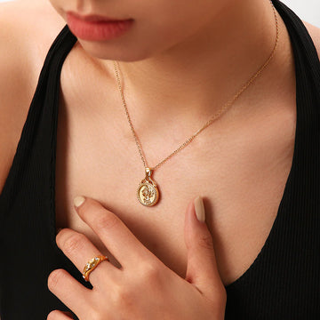 Honest Royal Coin Necklace
