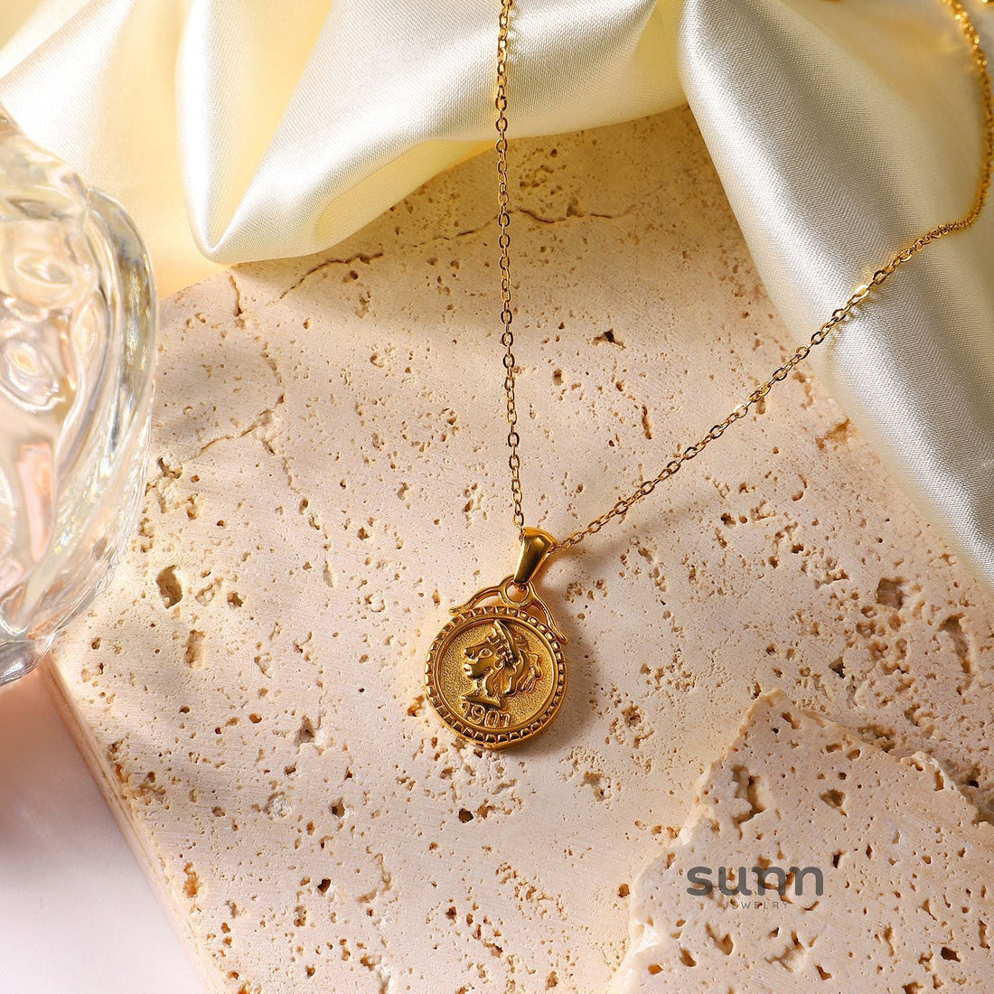 Honest Royal Coin Necklace