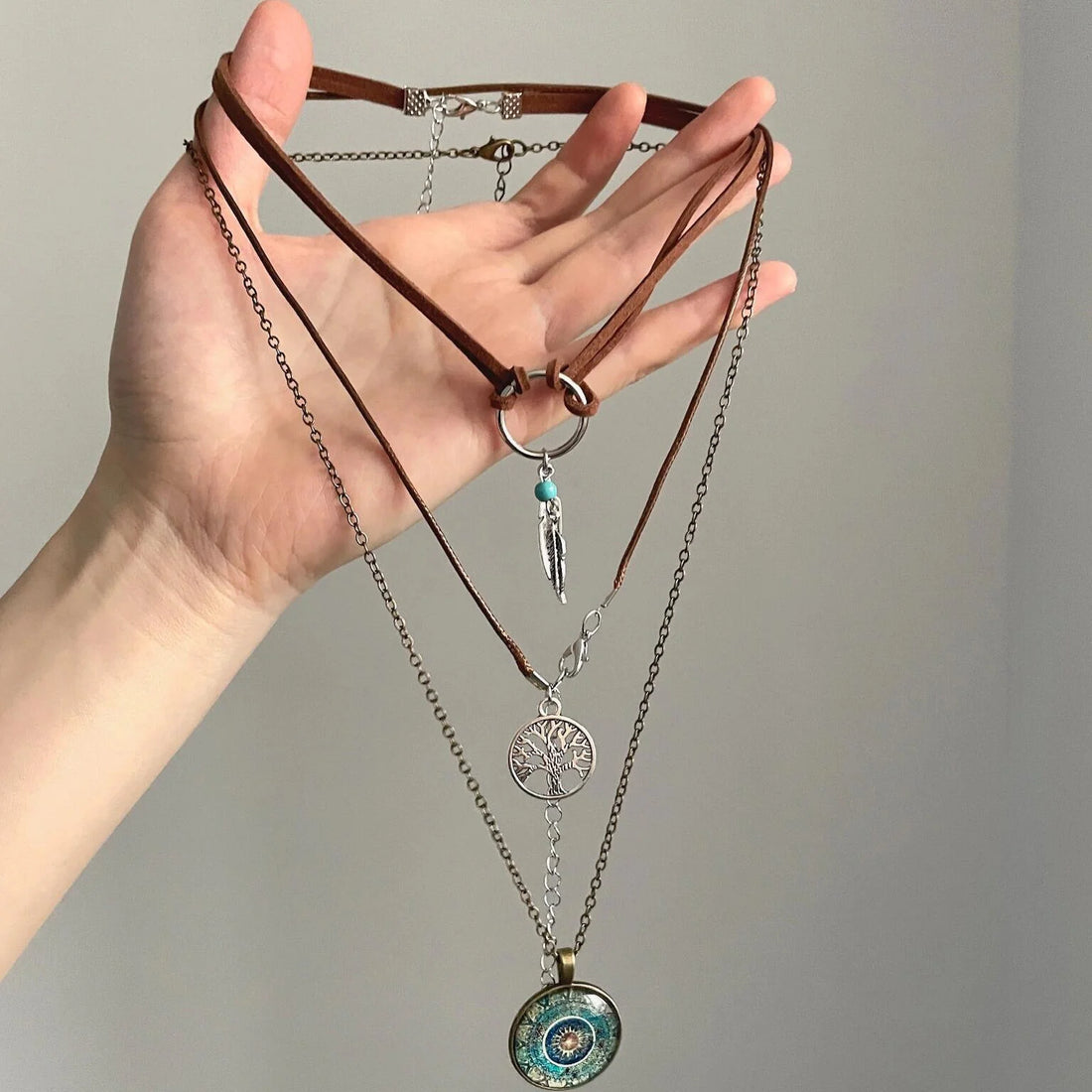 Honesti Celestial Layered Necklace