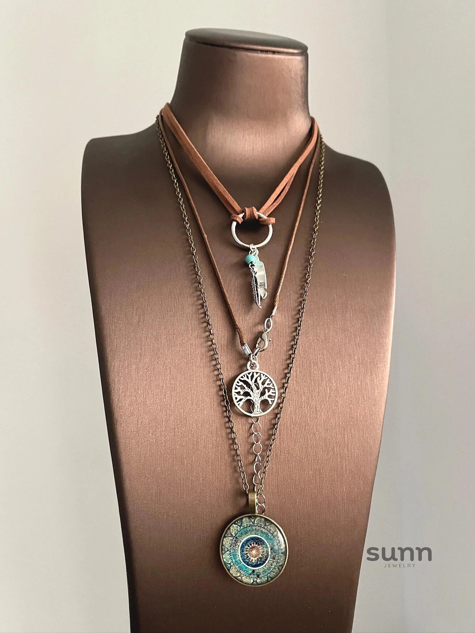 Honesti Celestial Layered Necklace