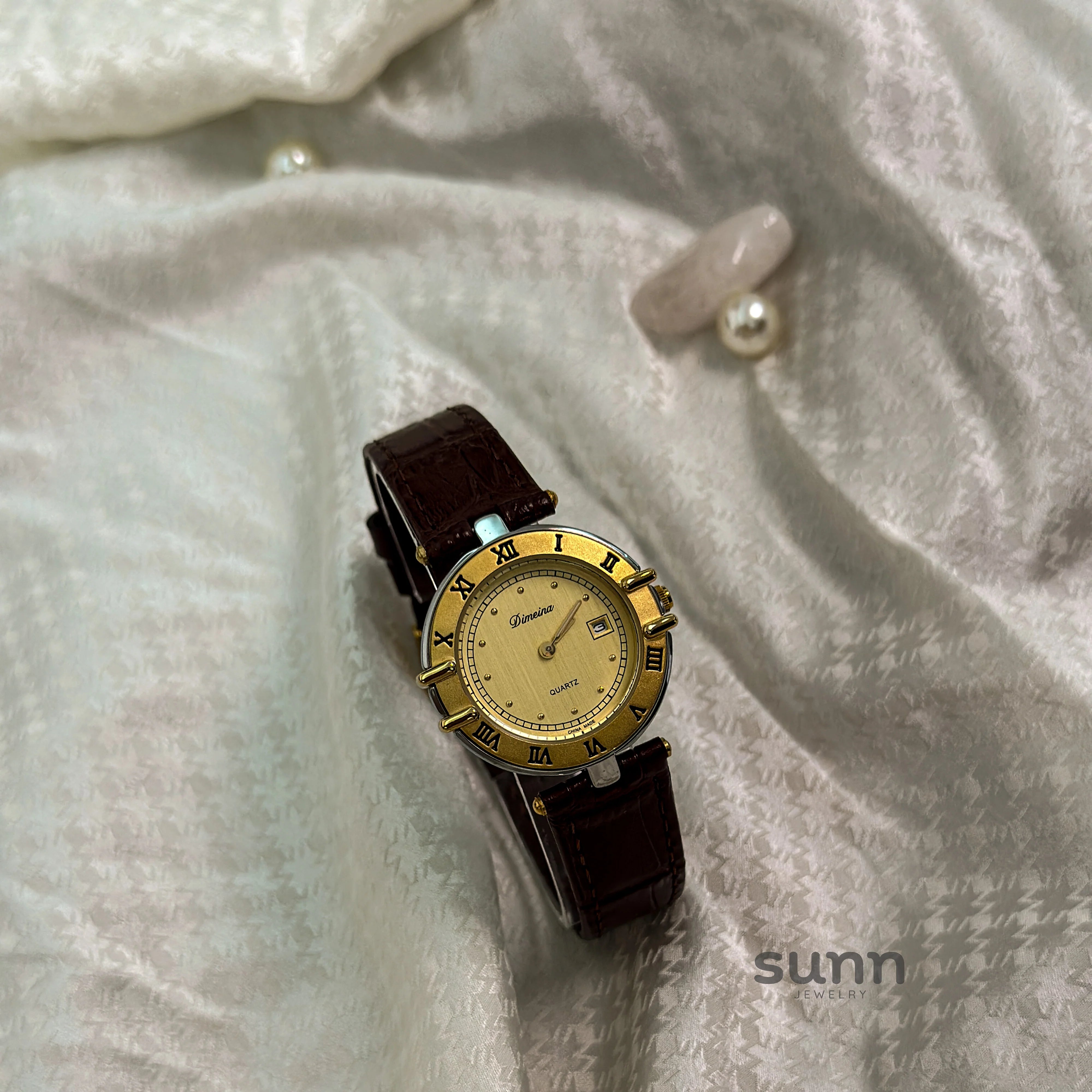 Honey Elegant Roman Watch