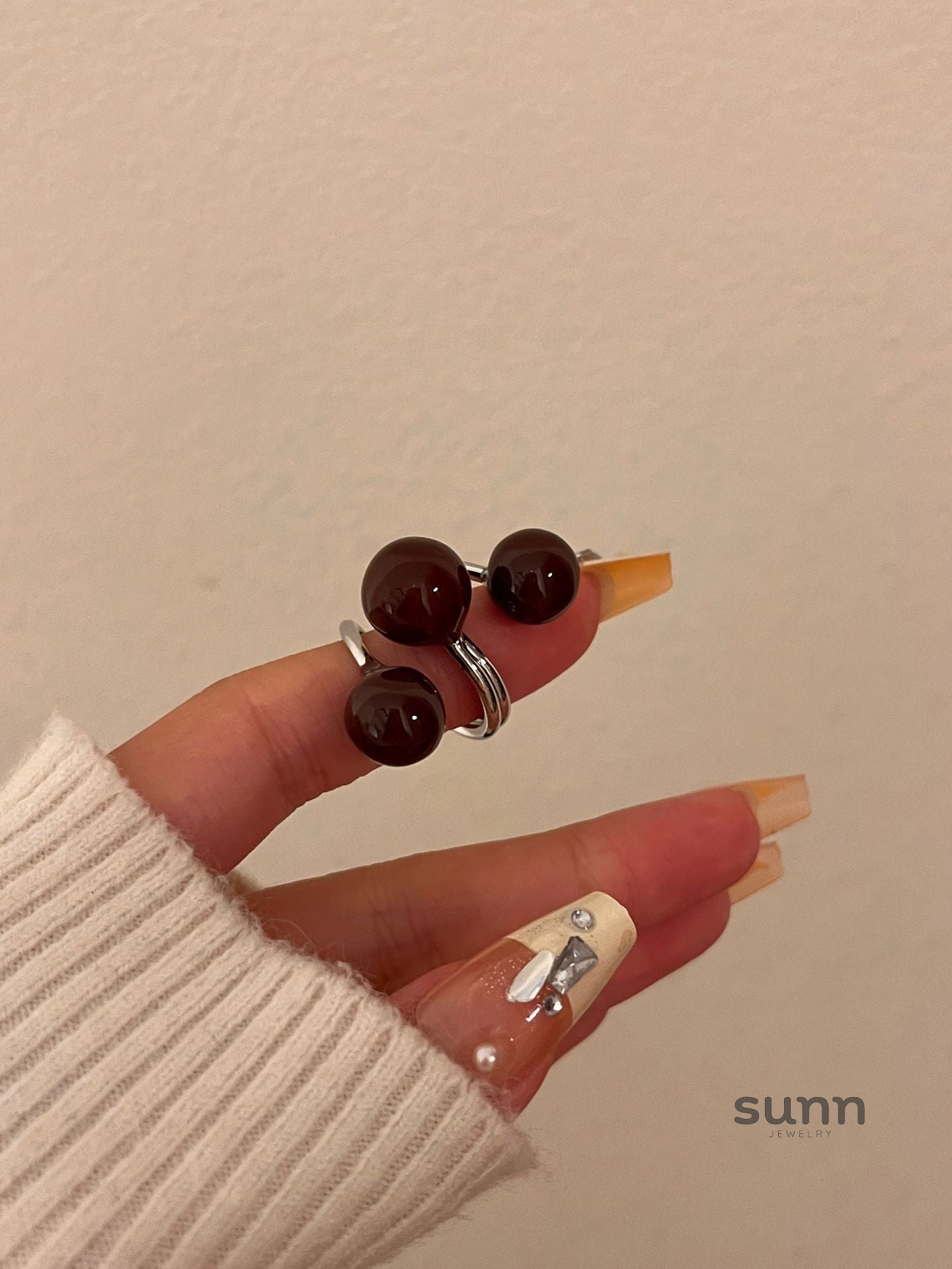 Honey Glazed Drop Ring [WK1AQBGJ]