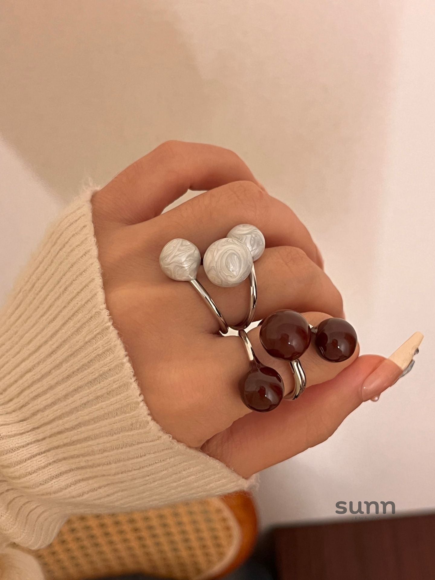 Honey Glazed Drop Ring [6FJBNZU9]