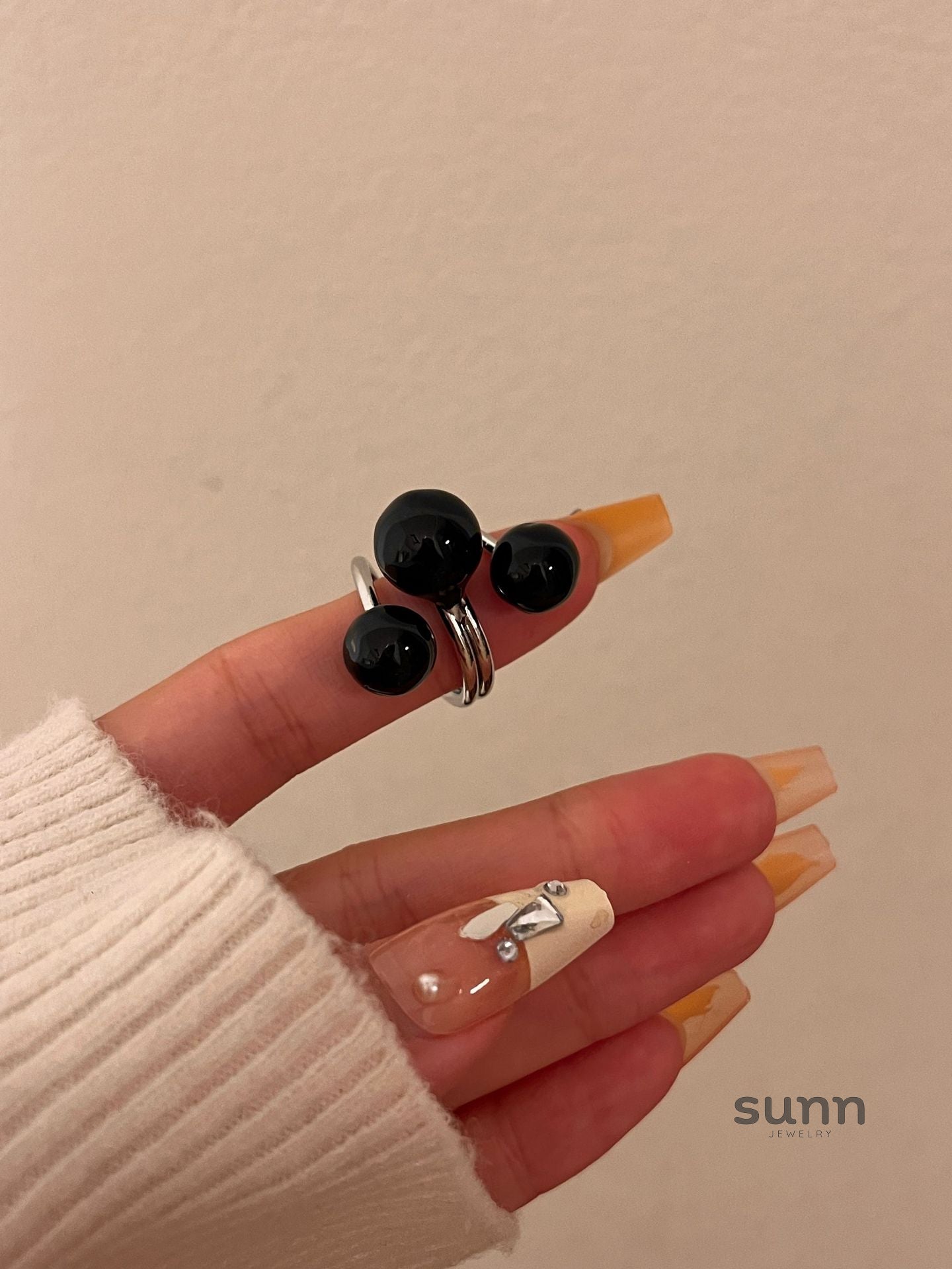 Honey Glazed Drop Ring [OBP2TRKR]