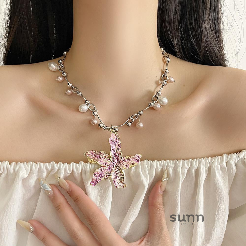 Hosanna Ocean Bloom Necklace [X4HHM91H]