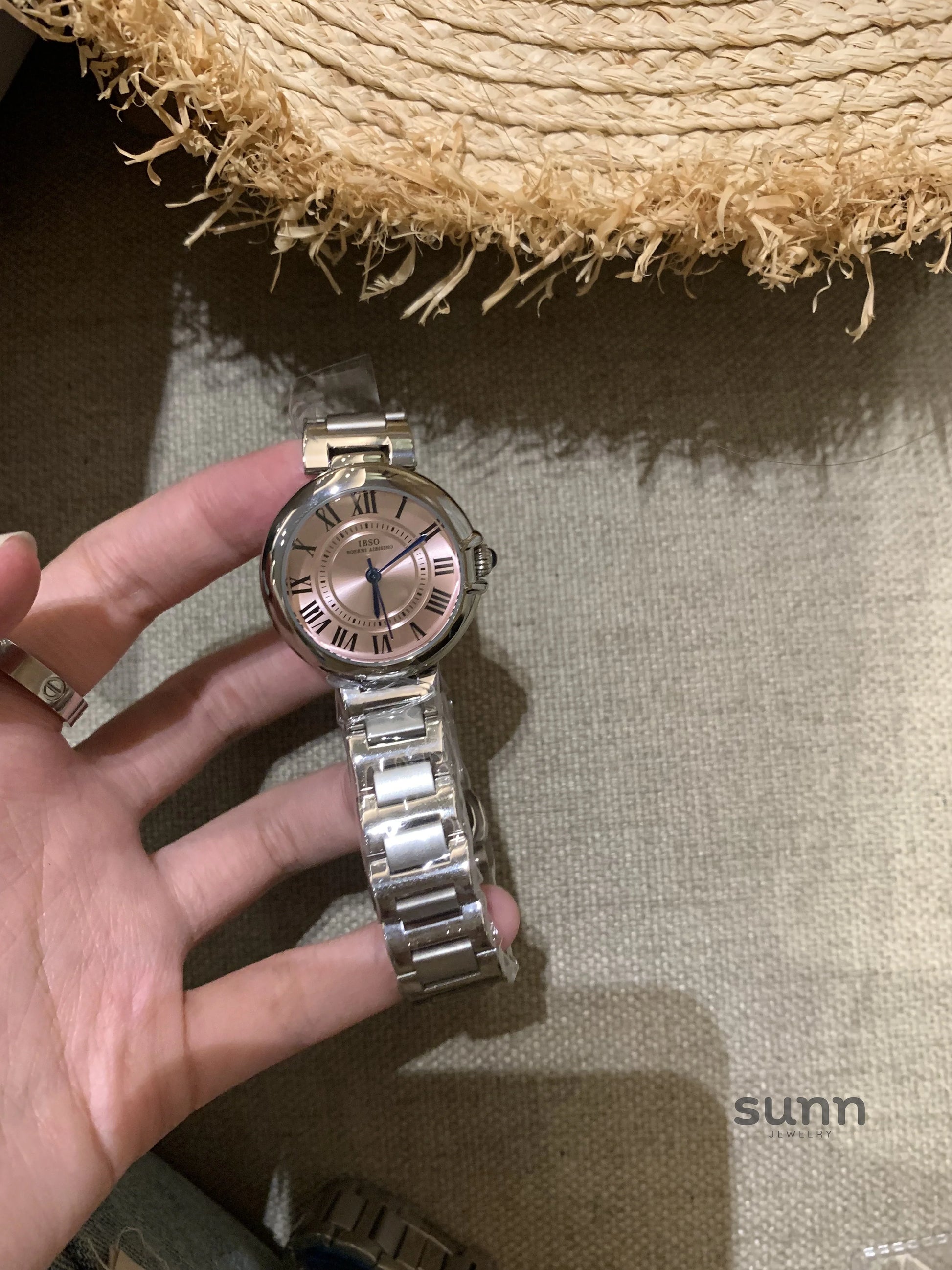 Huda Slim Steel Watch