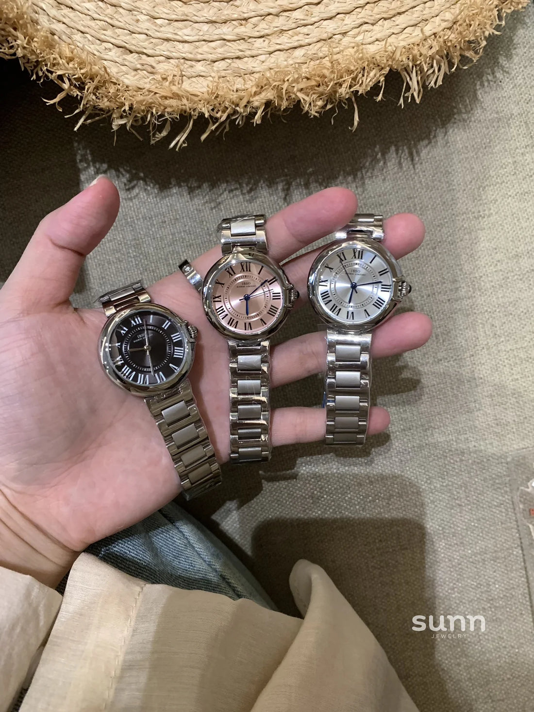 Huda Slim Steel Watch