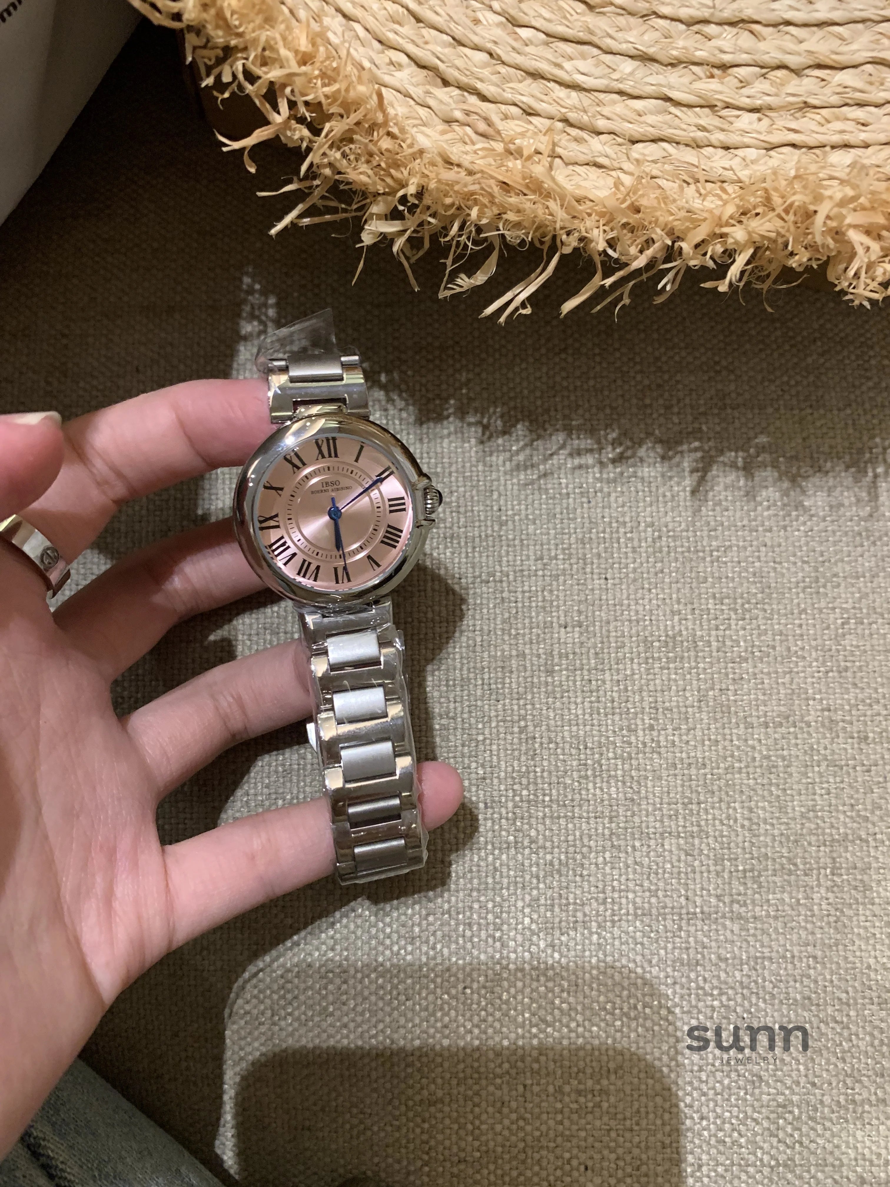 Huda Slim Steel Watch