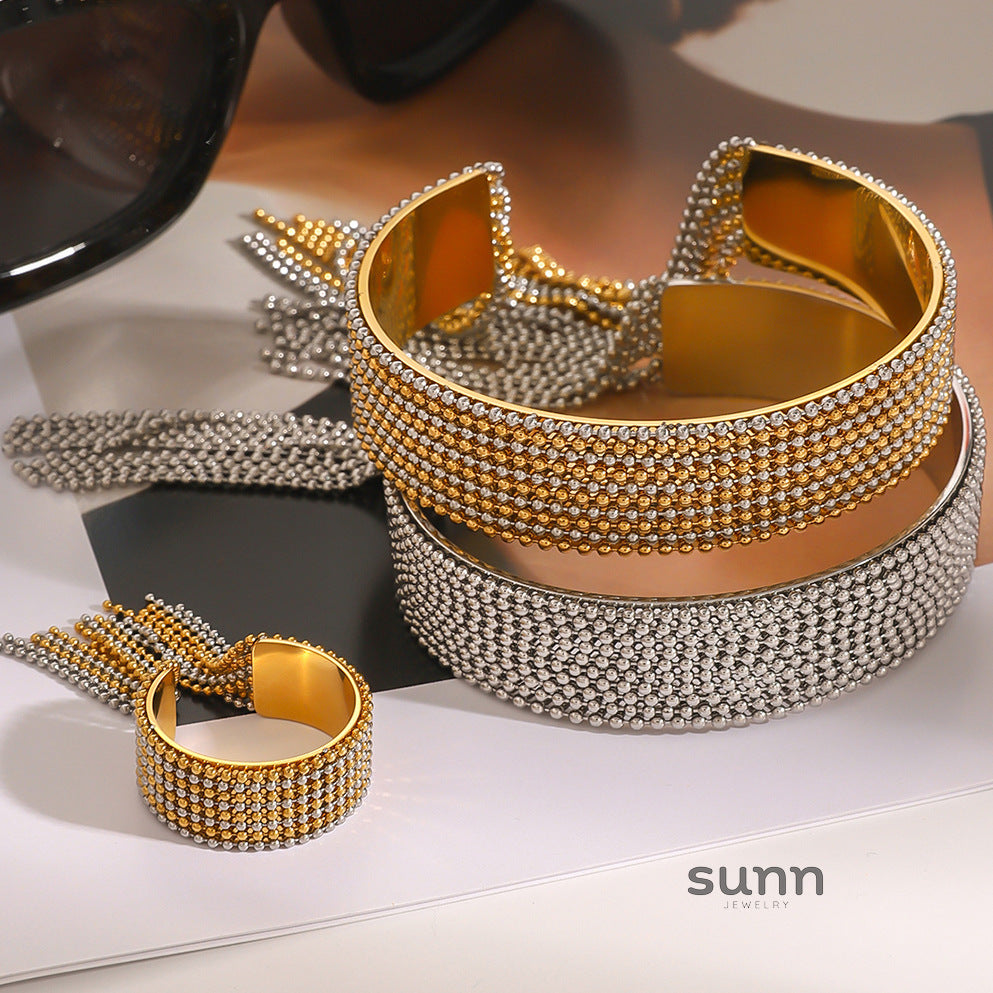 Huda Steel Link Jewelry [GMDJO82X]
