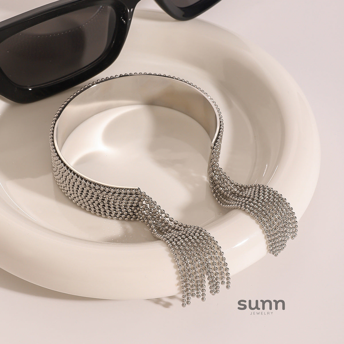 Huda Steel Link Jewelry [7DBY90OT]