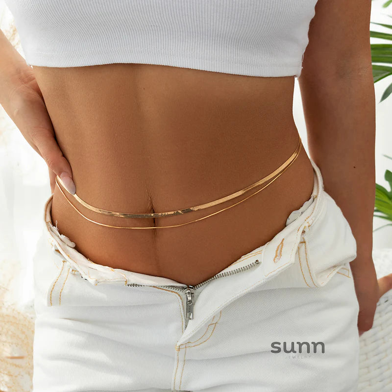 Hunter Serpent Charm Waist Chain