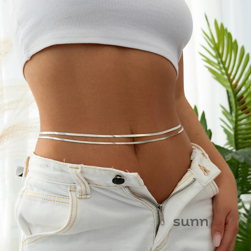 Hunter Serpent Charm Waist Chain