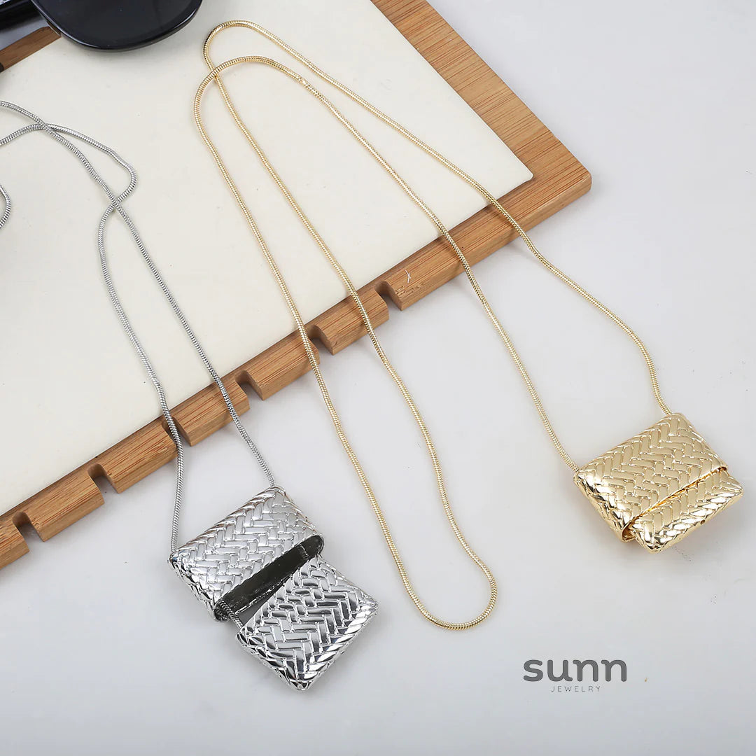 Ida Vintage Woven Necklace
